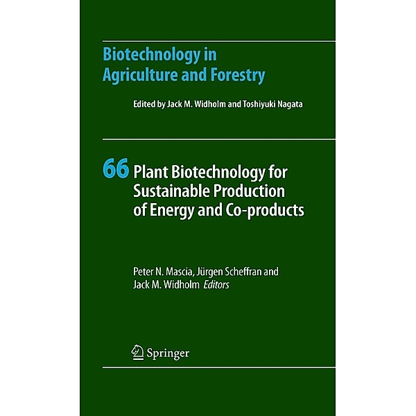 Plant Biotechnology for Sustainable Production of Energy and Co-products / Biotechnology in Agriculture and Forestry Bd.66
