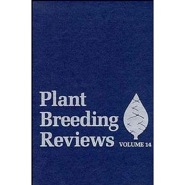 Plant Breeding Reviews, Volume 14 / Plant Breeding Reviews Bd.14