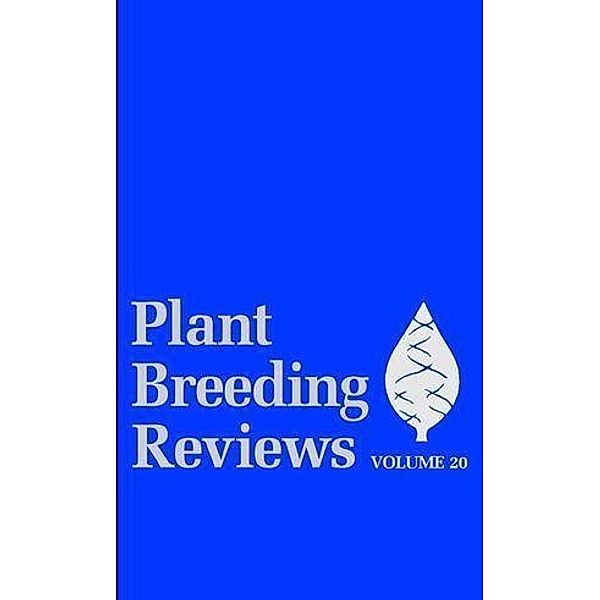 Plant Breeding Reviews, Volume 20