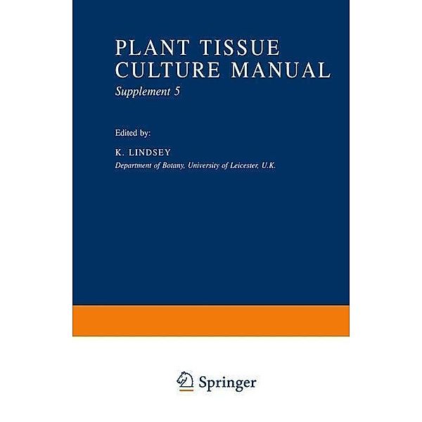 Plant Tissue Culture Manual - Supplement 5