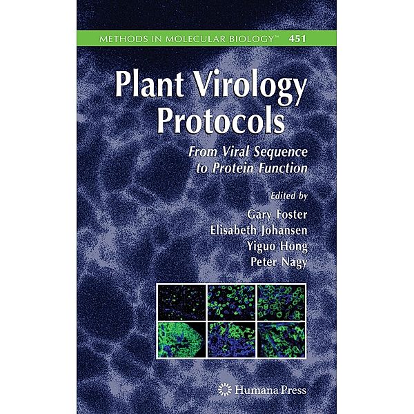 Plant Virology Protocols / Methods in Molecular Biology Bd.451
