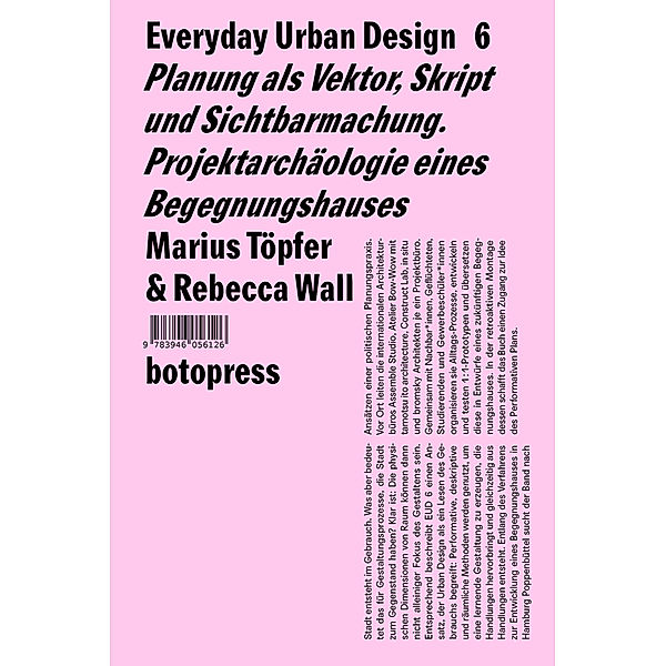 Planung als Vektor, Skript und Sichtbarmachung, Marius Töpfer, Rebecca Wall