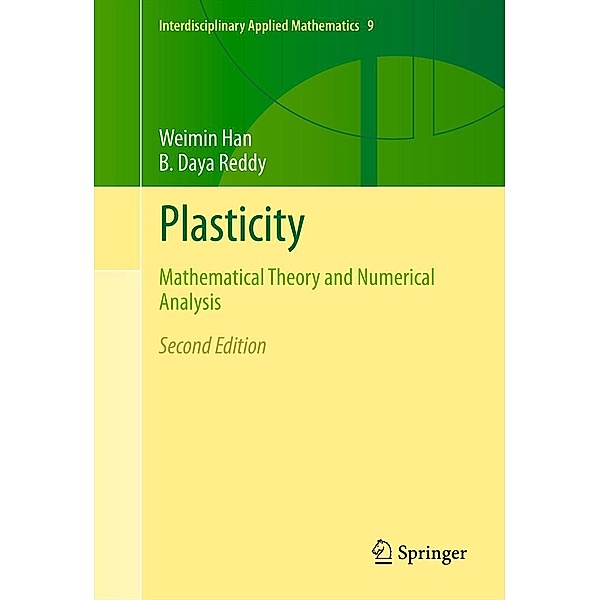 Plasticity / Interdisciplinary Applied Mathematics Bd.9, Weimin Han, B. Daya Reddy