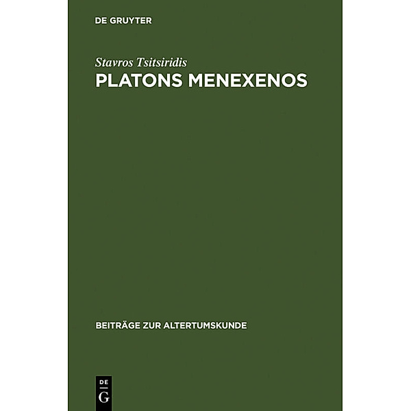 Platons Menexenos, Stavros Tsitsiridis