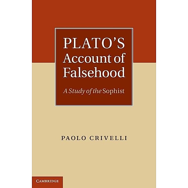 Plato's Account of Falsehood, Paolo Crivelli