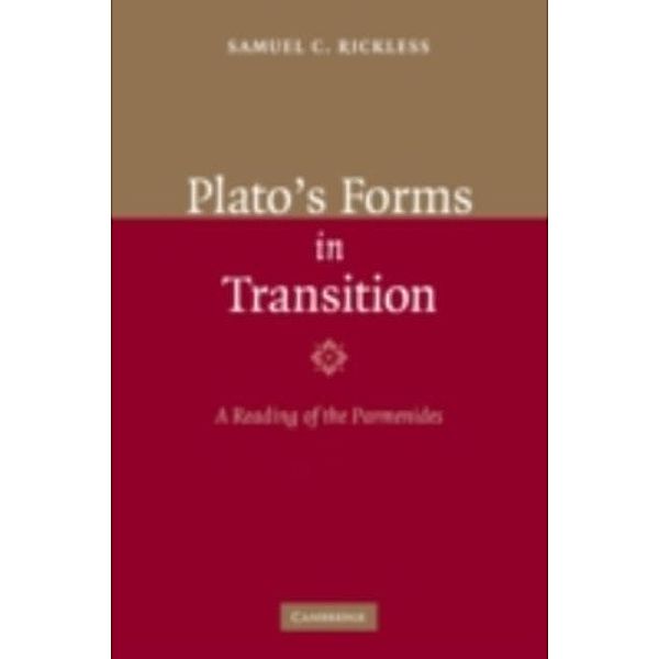 Plato's Forms in Transition, Samuel C. Rickless