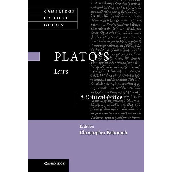 Plato's 'Laws' / Cambridge Critical Guides