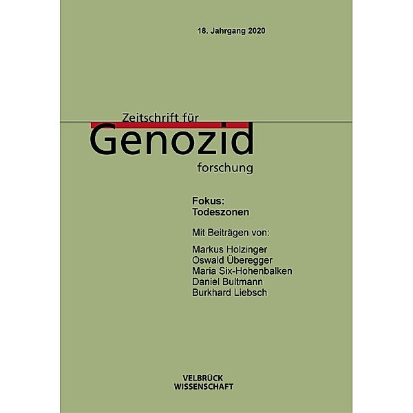 Platt, K: Zeitschrift für Genozidforschung, Kristin Platt