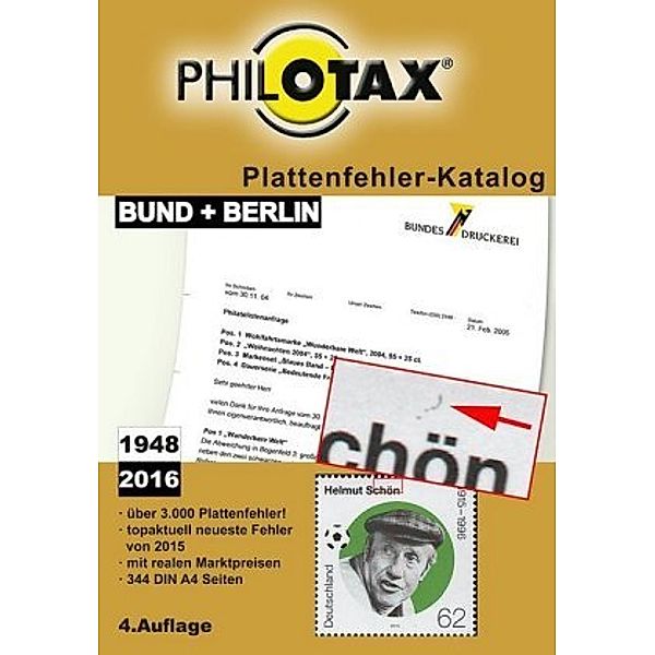 Plattenfehler Katalog Bund + Berlin