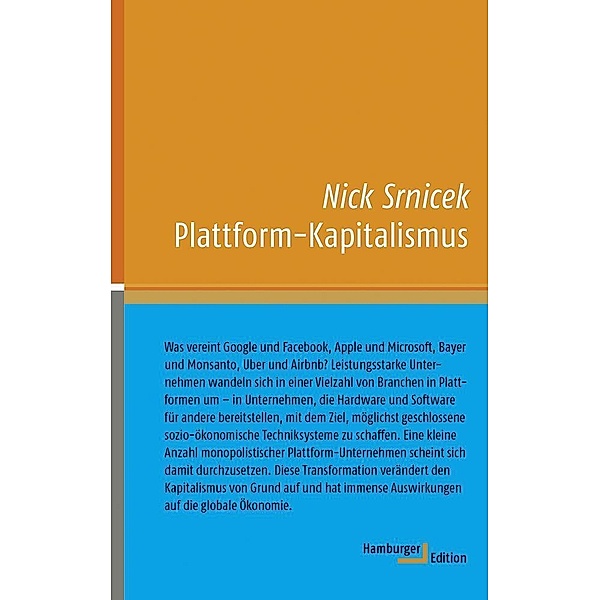 Plattform-Kapitalismus, Nick Srnicek