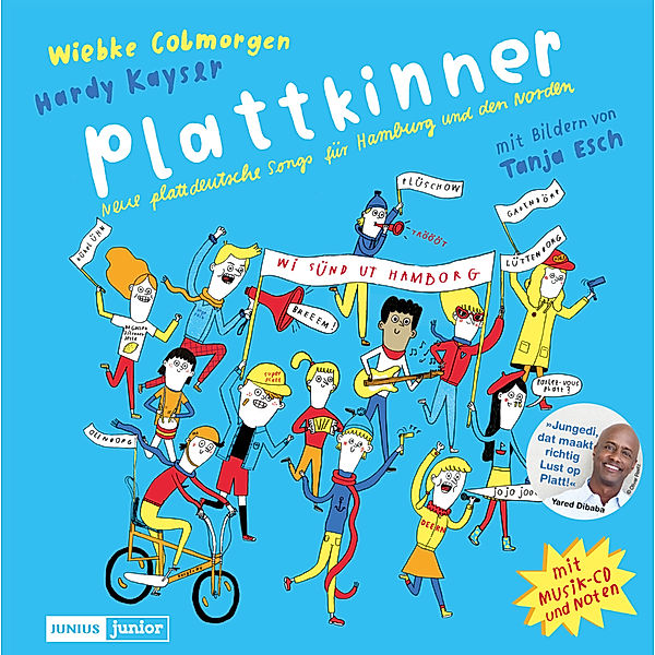 Plattkinner, m. Audio-CD, Wiebke Colmorgen