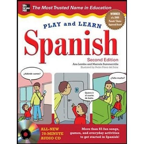 Play and Learn Spanish, w. audio-cd, Ana Lomba, Marcela Summerville