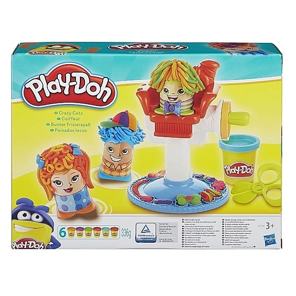 HASBRO Play-Doh Bunter Frisierspaß