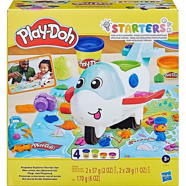 HASBRO Play-Doh Flugi, das Flugzeug