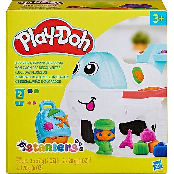 HASBRO Play-Doh Flugi, das Flugzeug