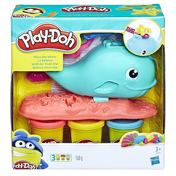 HASBRO Play-Doh Welli der Knet-Wal
