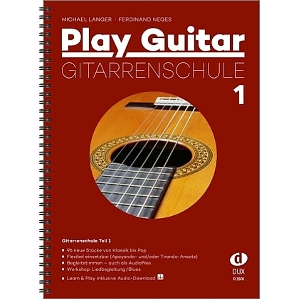 Play Guitar Gitarrenschule 1, Michael Langer, Ferdinand Neges