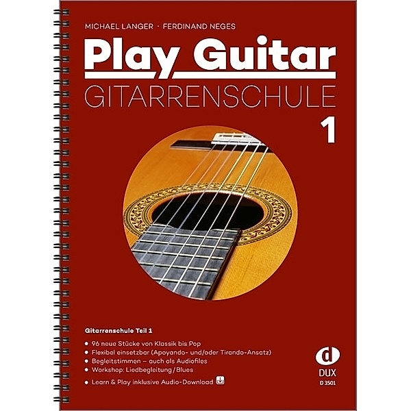Play Guitar Gitarrenschule 1.Tl.1, Michael Langer, Ferdinand Neges