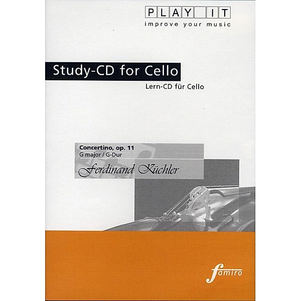 Play It - Lern-CD für Cello: Concertino In G Op. 11 G-Dur, Diverse Interpreten