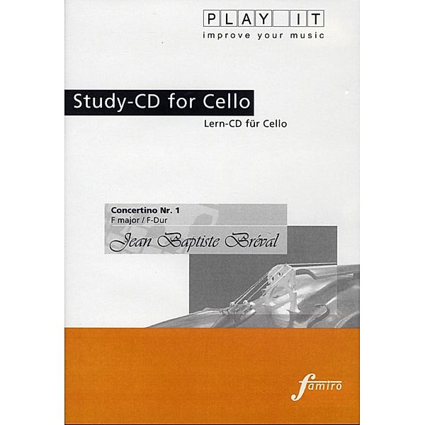 Play It - Lern-CD für Cello: Concertino Nr. 1 F-Dur, Diverse Interpreten