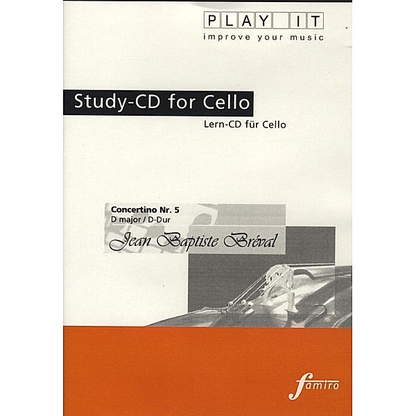 Play It - Lern-CD für Cello: Concertino Nr. 5, D-Dur, Diverse Interpreten