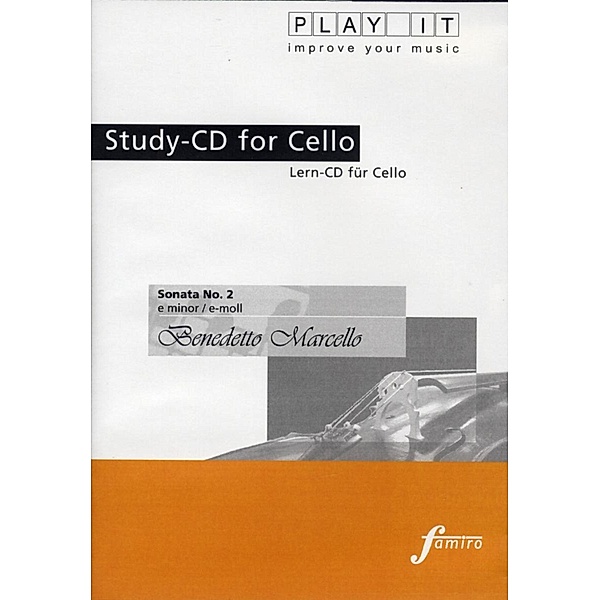 Play It - Lern-CD für Cello: Sonata Nr. 2 E-Moll, Diverse Interpreten