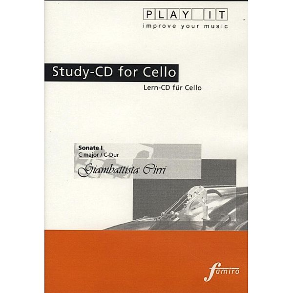 Play It - Lern-CD für Cello: Sonate I, C-Dur, Diverse Interpreten