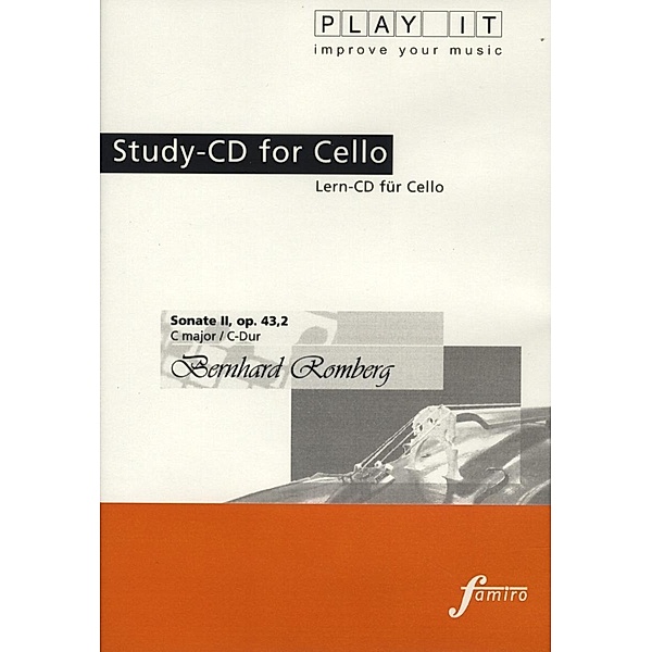 Play It - Lern-CD für Cello: Sonate II op. 43,2 C-Dur, Diverse Interpreten