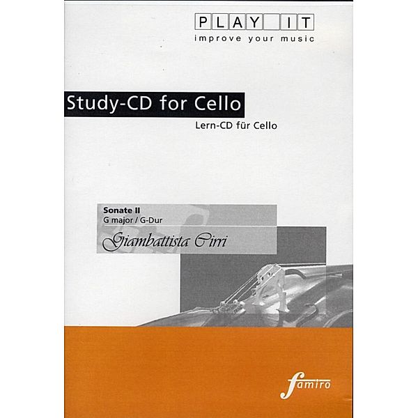 Play It - Lern-CD für Cello: Sonate Nr. 2 G-Dur, Diverse Interpreten