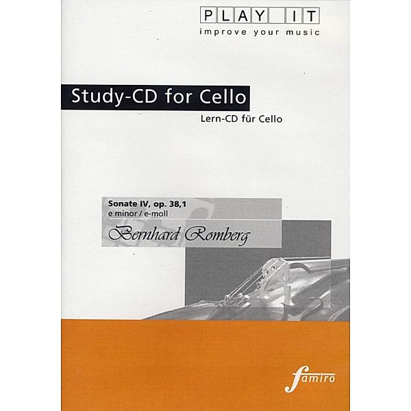 Play It - Lern-CD für Cello: Sonate Nr. 4 Op. 38,1 E-Moll, Diverse Interpreten