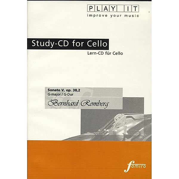 Play It - Lern-CD für Cello: Sonate V op. 38, G-Dur, Diverse Interpreten