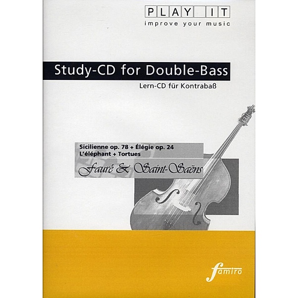 Play It - Lern-CD für Kontrabass: Sicilienne-Elegie - L'elephant, Diverse Interpreten
