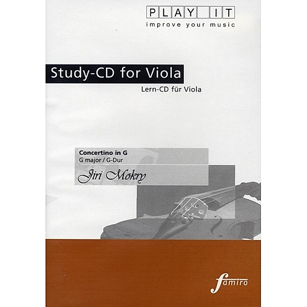 Play It - Lern-CD für Viola: Concertino In G, G-Dur, Diverse Interpreten
