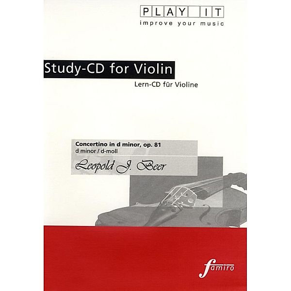 Play It - Lern-CD für Violine: Concertino In D Minor Op. 81, Diverse Interpreten