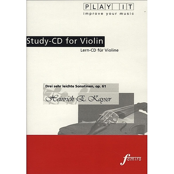 Play It - Lern-CD für Violine: Drei sehr leichte Sonatinen, op. 61, Diverse Interpreten