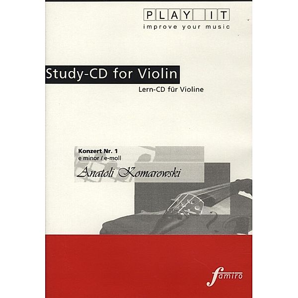 Play It - Lern-CD für Violine: Konzert Nr. 1, Diverse Interpreten