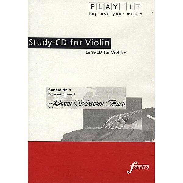 Play It - Lern-CD für Violine: Sonate Nr. 1, h-moll, Diverse Interpreten