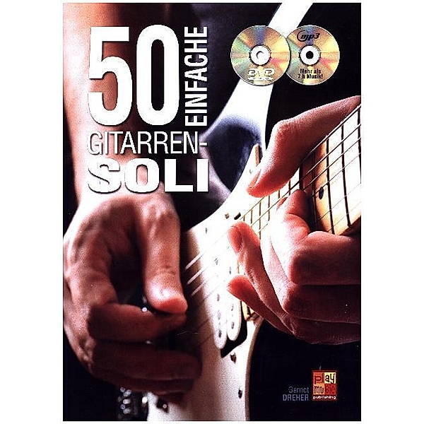 Play Music Germany / 50 einfache Gitarren-Soli, Buch + DVD + MP3-CD, Gernot Dreher