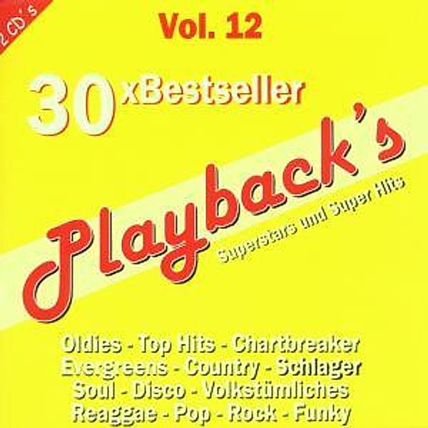 Playback's Bestseller Vol.12, Karaoke, Various
