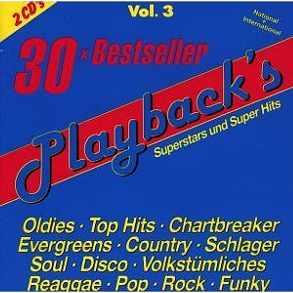 Playback's Vol. 3, Karaoke, Various