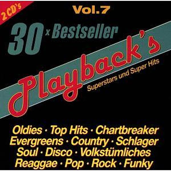 Playback'S Vol.7, Karaoke, Various