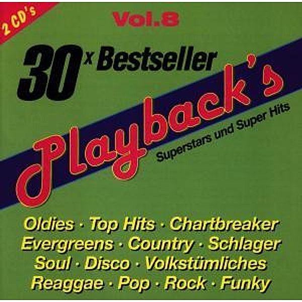 Playbacks Vol.8, Karaoke, Various