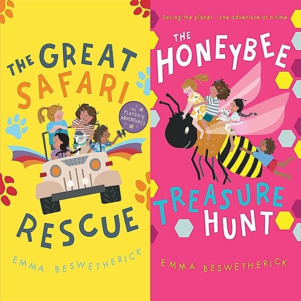 Playdate Adventures - Great Safari Rescue, The & The Honeybee Treasure Hunt, Emma Beswetherick