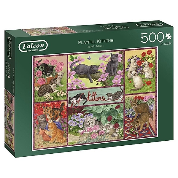 Playful Kittens - 500 Teile Puzzle
