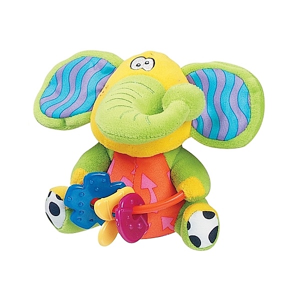 Rotho Babydesign Playgro Zany Zoo Elephant mit Beißringen
