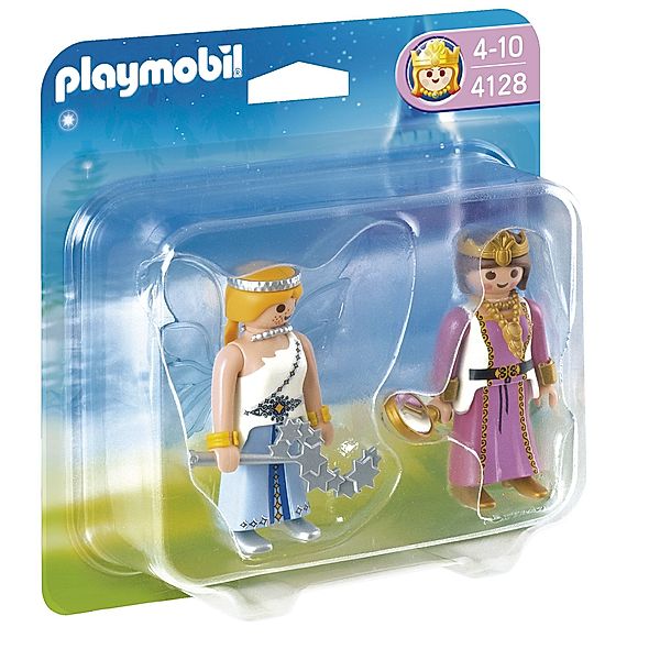 PLAYMOBIL® 4128 - Duo Pack Prinzessin mit Zauber-Fee