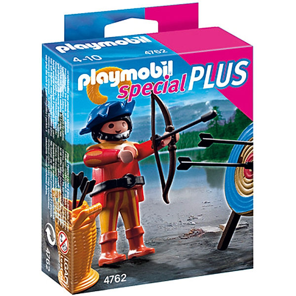 PLAYMOBIL® 4762 - Bogenschütze mit Zielscheibe