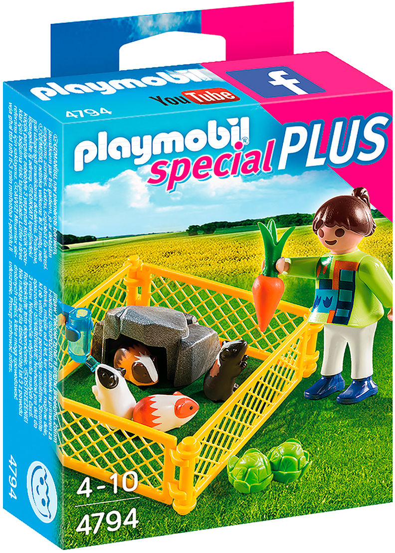 PLAYMOBIL® 4794 Special Plus - Mädchen mit Meerschweinchen | Weltbild.de