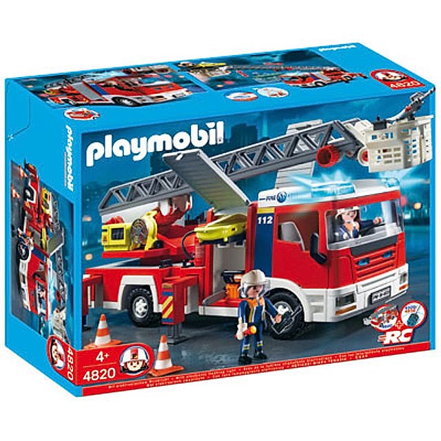 PLAYMOBIL® 4820 - Feuerwehr Leiterfahrzeug | Weltbild.at