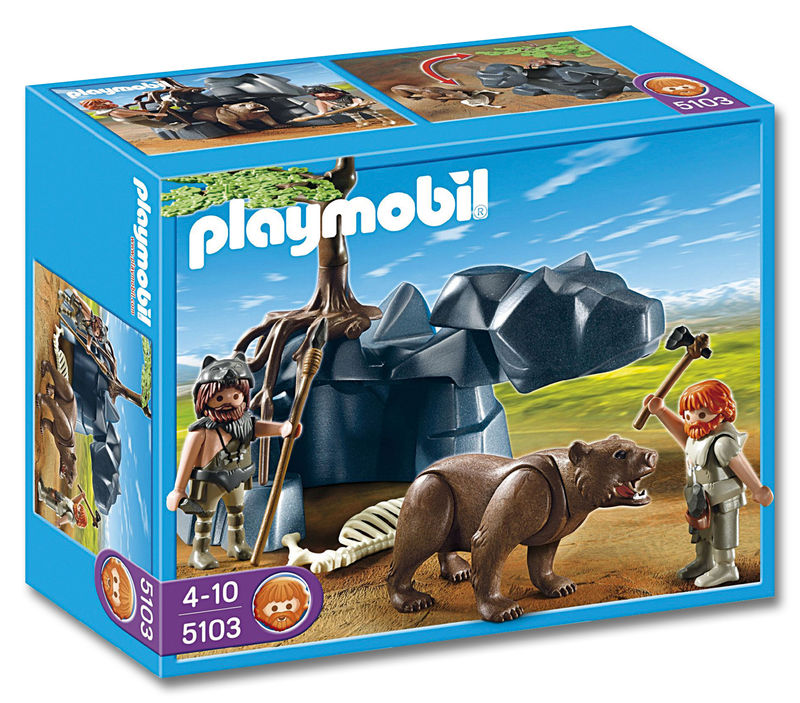 PLAYMOBIL® 5103 History - Höhlenbär mit Höhlenmenschen | Weltbild.de